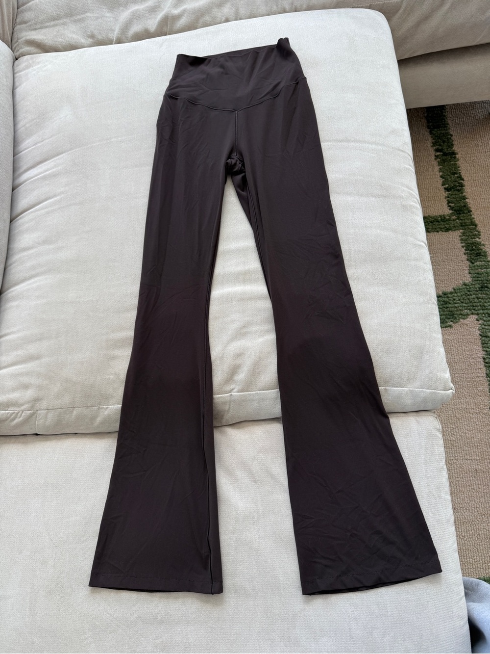 Aerie Offline High-Waist Flared Yoga Pants - dark brown